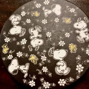 Disney Snoopy stone coasters. 4 designs. New